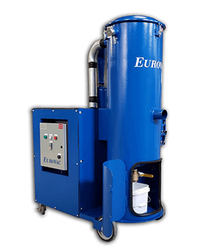 Eurovac I portable wet mix dust collector