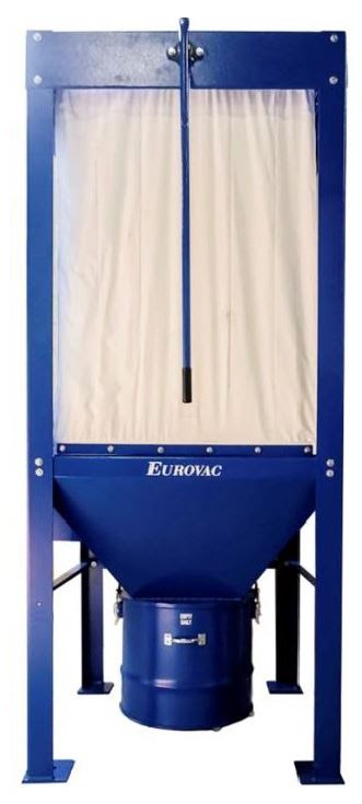 Eurovac MASC manual shaker dust collector 