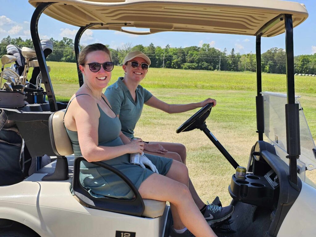 15th Annual Glacier Golf Outing Women in Cart