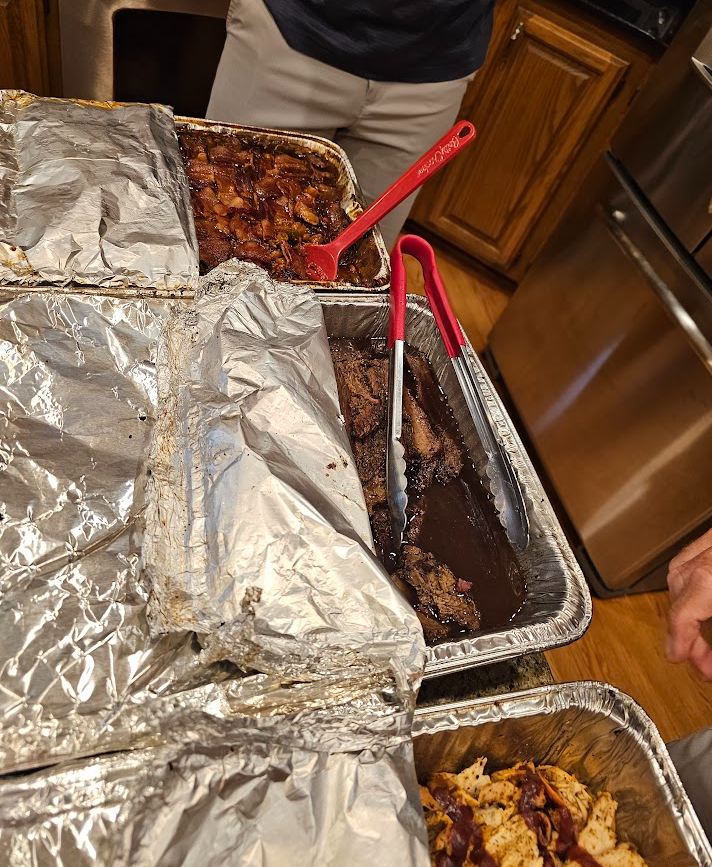 The food was amazing and prepared by Chef Lee Kalivoda