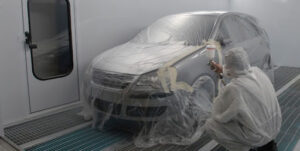 Aerovent Paint Booth Exhaust Fan Application